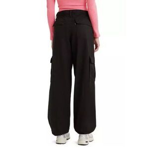 Levi's 94 Baggy Cargo Pants Black Women's Size 23 x 32 Y2K Loose Nonstretch